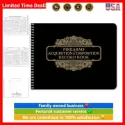 Firearms Acquisition and Disposition A&D Gun Log Book/ATF Gun LogBook/Record ...