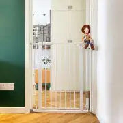 BalanceFrom Easy Walk-Thru Safety Gate for Doorways and Stairways with Auto-C...