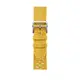 Apple Watch Hermès - 41 公釐 Jaune de Naples 那不勒斯黃色 Tricot Single Tour 錶帶