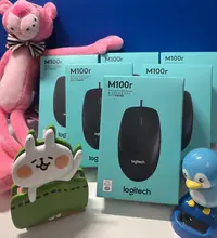 在飛比找Yahoo!奇摩拍賣優惠-Logitech 羅技   M100r有線滑鼠 x 1入 (