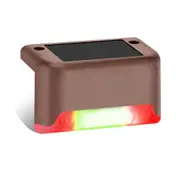Solar Powered Fence Wall Decking Garden Lights - 4pcs