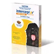 Interceptor Spectrum Yellow For Medium Dogs