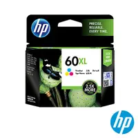 在飛比找金石堂精選優惠-HP 60XL 高印量原廠三色墨水匣（CC644WA）