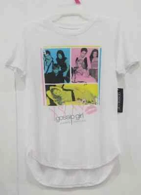 Gossip Girl Popularity Has its Place Ladies Top Size XS/XCH (1) Color White