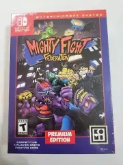 MIGHTY FIGHT FEDERATION Retro Edition SWITCH Premium Edition Games NEW