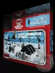 DEFLECTOR DC® Star Wars Micro Collection Hoth Generator Attack DISPLAY CASE