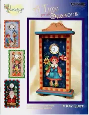 A Time for All Seasons Kay Quist Decorative Painting Seasonal Clock Pattern Book