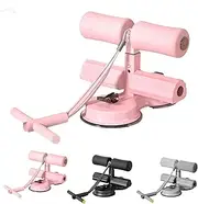 Ab Training Auxiliary Device, Adjustable Sit up Exercise Equipment for Home, Double Suction Cups, Three Levels of Height Adjustment, Ab Workout Machine