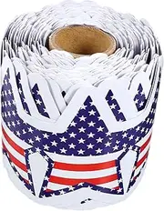DOITOOL 1 Roll Festival Border Sticker Decorative Trim for Bulletin Boards Chalkboards Craft Projects for Classroom Office