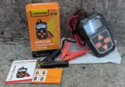 New KW208 Battery Tester 100-2000CCA Cranking Charging 12V Auto Car Battery Test