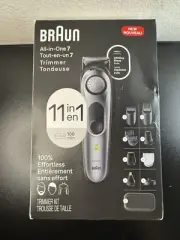 Braun Style Kit Series 7 7420, 11-in-1 Trimmer, Beard & Body Trimmer, Waterproof
