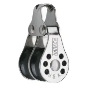 Harken 22mm Double Micro Block 6mm/1/4" Line 159kg/350lb Load 226 Sailboat