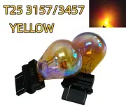 T25 3057 3157 4157 Clear Yellow Chrome Bulb Reverse Backup A1 Fits Chevrolet A (for: Chevrolet)