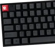 PBT Gray Keycaps Set Cherry Profile Retro Dye-Sub Keycaps 130 Keys Custom Minimalist Key caps for 60% 65% 70% 75% Cherry Gateron MX Switches Mechanical Keyboards