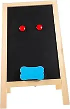 VANZACK 1set Wooden Chalkboard Message Board Decorative Desktop Menu Board for Restaurants and Bakeries Versatile Chalkboard Sign for Messages and Displays