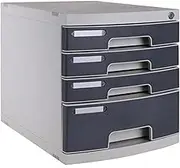 File Cabinet File Cabinet Drawer Type with Lock Small Cabinet Low Cabinet Office Desktop for Home Office(32.5x30.2x39.5cm)