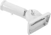 Abaodam Adjustable Metal Flag Pole Mounting Bracket Wall Mounted Holder for Indoor and Outdoor Use Rotation Durable Design Suitable for Various Flags and Displays