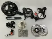 Shimano 105 Disc Groupset (FC-R7000,RD/FD-R7000,ST-R7020,SM-RT10,CS-R7000)