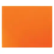 Dazzle Quarto Blank Guest Book, Landscape (Orange)