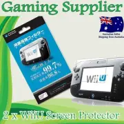 2 X Premium LCD Screen Guard Protector for Nintendo Wii U Gamepad Controller