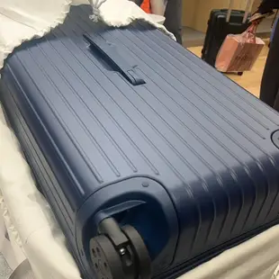 【翰貝格名牌館】全新真品 RIMOWA 日默瓦 Essential 霧面 深藍色 Trunk Plus 運動型 大型 33吋 行李箱 現貨