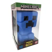Minecraft Mighty Mega Mega Squishme Creeper Glow in the Dark Blue