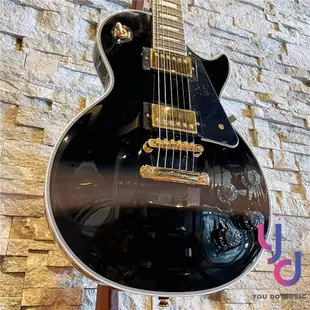 現貨可分期 終身保固 贈硬盒 Epiphone Les Paul Custom 黑色 電吉他 雙線圈 孤獨搖滾