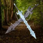 51"Hand Forged Rapier Carbon Steel Viking Outdoor Survival Forest Tactical Sword