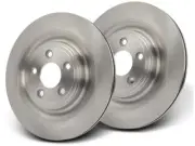 Rear Brake Rotor Set fits Jaguar Vanden Plas 2006-2009 4.2L V8 Base 52PHKQ (for: Jaguar)
