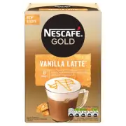 Nescafe Gold Vanilla Latte Coffee 148 g