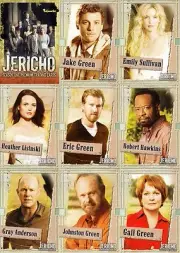 JERICHO SEASON 1 2007 INKWORKS COMPLETE BASE CARD SET 72 TV
