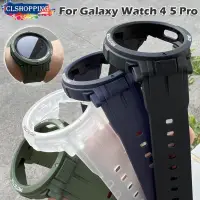 在飛比找蝦皮購物優惠-SAMSUNG 2 合 1 矽膠錶帶適用於三星 Galaxy