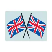 Corgi 153 Bluebird | Union Jack Flags | Transfer/Decal