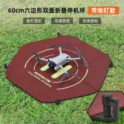 For DJI NEO / Mini 4 Pro Folding Apron 60cm Landing Pad Ground Nails