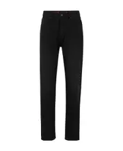 smiley-print mid-rise slim-fit jeans 31 Black