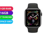 Apple Watch Series 4 Stainless Steel (44mm, Space Grey, Cellular) - Grade (Excellent)