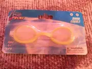 Aqua Play Swim Goggle, PC Lens and Adjustable Strap, Ages 4+