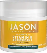 Jason Natural Revitalizing Vitamin E 5,000 Iu Moisturizing Creme 5,000 Iu 4 Ounce (113 Grams) Cream
