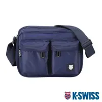 在飛比找蝦皮商城優惠-K-SWISS Shoulder Bag運動斜背包-藍