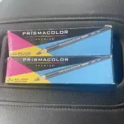 2 Packs, Prismacolor Ebony Graphite Drawing Pencils, Black,12-Count