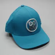 G/Fore Circle G's Stretch Twill Snapback Hat Flexfit 110 PTRL Teal