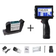 P15 12.7Mm Label Printer QR Bar Batch Code Date Number Logo Expiry Date Handheld