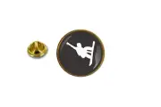 pins pin's badge metal lapel hat button snow snowboard ref2