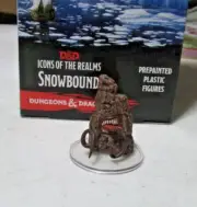 Snowbound Spitting Mimic #27 D&D Miniature