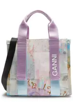 Ganni Small Printed Canvas Tote - Multicoloured One Size