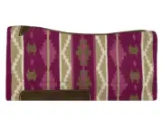 Showman 36" x 34" Aztec Wool Top Memory Felt Bottom Saddle Pad