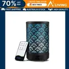 Aroma Diffuser Aromatherapy Black 100ml Essential Oil Humidifier Home Deco 81-LW