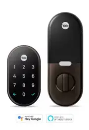 Nest x Yale Smart Lock With Remote Access - Oil Rubbed Bronze Finish (New)