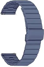ONE ECHELON Quick Release Watch Band Compatible With Mobvoi Ticwatch Pro 3 Ultra GPS Stainless Steel Adjustable Band Replacement Strap