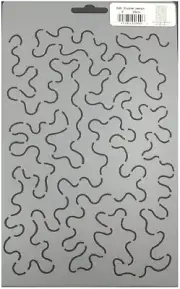 Quilting Stencil Stipple Design Quilt Patterns 9" Background Plastic Templates